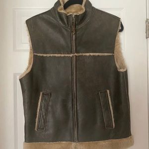 Men’s Guess Leather Vest